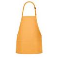 F10 Designer Mango Bib Apron W/ 3 Pockets & Slider Adjustment